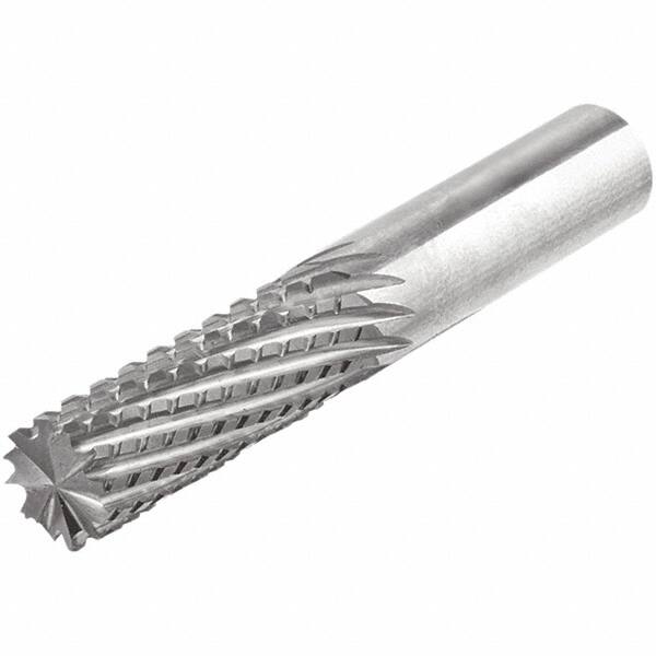 Iscar - 10mm Diam, End Mill End, Solid Carbide Diamond Pattern Router Bit - Right Hand Cut, 2-53/64" OAL, Use on Composite - Exact Tooling