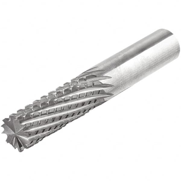 Iscar - 12mm Diam, End Mill End, Solid Carbide Diamond Pattern Router Bit - Right Hand Cut, 83mm OAL, Use on Composite - Exact Tooling