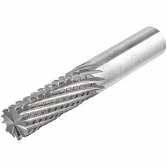 Iscar - 10mm Diam, End Mill End, Solid Carbide Diamond Pattern Router Bit - Right Hand Cut, 2-53/64" OAL, Use on Composite - Exact Tooling