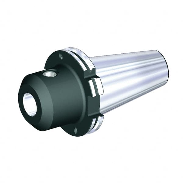 Kennametal - DIN69871-50 Taper, 1.2598" Inside Hole Diam, 2.7559" Projection, Whistle Notch Adapter - 2.7559" Body Diam, Taper Shank, Through Coolant - Exact Tooling