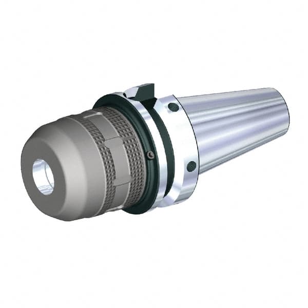 Kennametal - BT40 Taper Shank, 20mm Hole Diam x 2.0866" Nose Diam Milling Chuck - 4.7244" Projection, 0.0001" TIR, Through-Spindle & DIN Flange Coolant, Balanced to 20,000 RPM - Exact Tooling