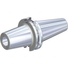 Kennametal - 3/4" Hole Diam, CAT40 Taper Shank Shrink Fit Tool Holder & Adapter - 2-3/4" Projection, 1.34" Nose Diam, 3.74" Clamping Depth, 15,000 RPM, Through Coolant - Exact Tooling