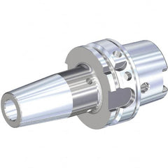 Kennametal - 6mm Hole Diam, HSK63A Taper Shank Shrink Fit Tool Holder & Adapter - 80mm Projection, 21mm Nose Diam, 26mm Clamping Depth, 25,000 RPM - Exact Tooling