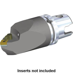 Kennametal - Neutral Cut, Size KM63, CN.. Insert Compatiblity, Modular Turning & Profiling Cutting Unit Head - 115mm Head Length, Through Coolant, Series M-Clamping - Exact Tooling