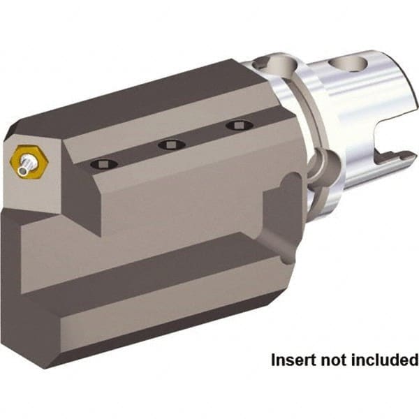 Kennametal - Right Hand Cut, Size KM80TS, Modular Turning & Profiling Cutting Unit Head - 150mm Head Length, Through Coolant - Exact Tooling