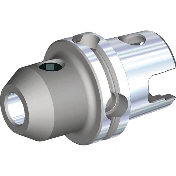 Kennametal - KM80TS Modular Connection 3/4" Hole End Mill Holder/Adapter - 1-3/4" Nose Diam, 3.543" Projection, Through-Spindle Coolant - Exact Tooling