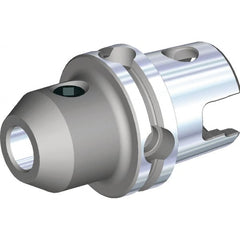 Kennametal - KM50TS Modular Connection 16mm Hole End Mill Holder/Adapter - 48mm Nose Diam, 60mm Projection, Through-Spindle Coolant - Exact Tooling