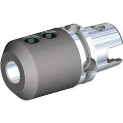Kennametal - 0.315" Inside Hole Diam, 2.5591" Projection, Whistle Notch Adapter - 1.1024" Body Diam, Modular Connection Shank, Through Coolant - Exact Tooling