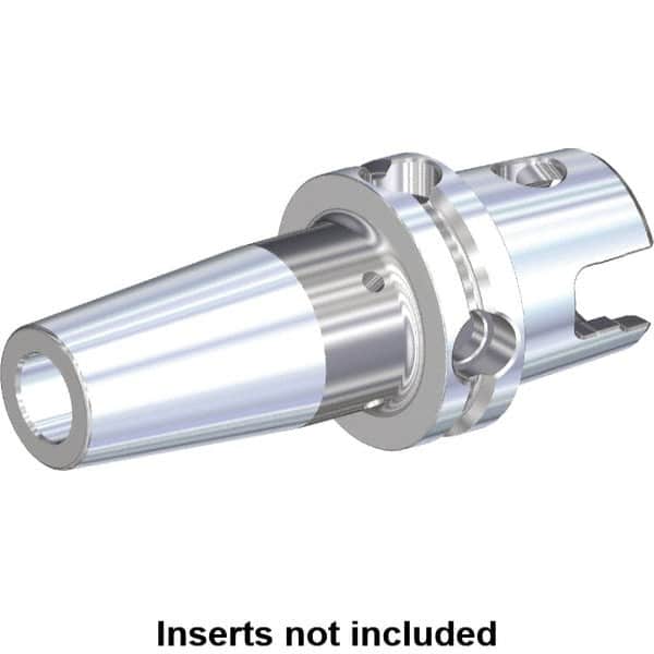 Kennametal - 6mm Hole Diam, KM63TS Modular Connection Shrink Fit Tool Holder & Adapter - 80mm Projection, 21mm Nose Diam, 26mm Clamping Depth, 15,000 RPM, Through Coolant - Exact Tooling