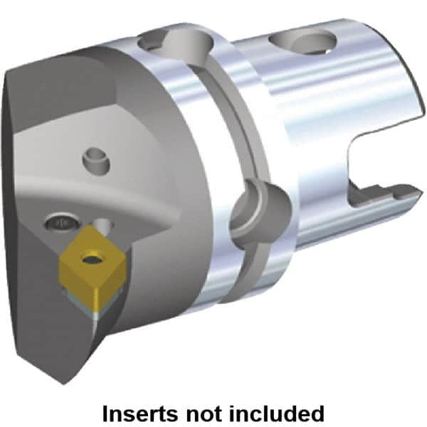 Kennametal - Left Hand Cut, Size KM40, DN.. Insert Compatiblity, Internal or External Modular Turning & Profiling Cutting Unit Head - 27mm Ctr to Cutting Edge, 40mm Head Length, Through Coolant, Series Kenlever - Exact Tooling