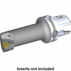 Kennametal - Right Hand Cut, 32mm Min Bore Diam, Size KM40 Modular Boring Cutting Unit Head - 2.1654" Max Bore Depth, Through Coolant, Compatible with WN.. - Exact Tooling