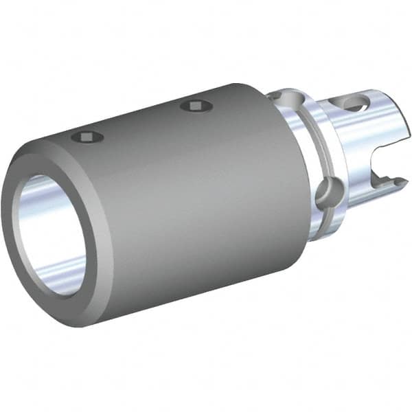 Kennametal - 40mm Bore Diam, 58mm Body Diam x 90mm Body Length, Boring Bar Holder & Adapter - 0.1969" Screw Thread Lock, 68mm Bore Depth, Internal Coolant - Exact Tooling