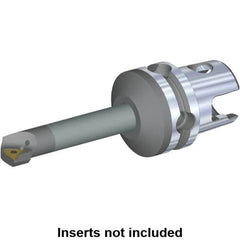 Kennametal - Right Hand Cut, 20mm Min Bore Diam, Size KM50 Carbide Modular Boring Cutting Unit Head - 3.1496" Max Bore Depth, Through Coolant, Compatible with TP.. - Exact Tooling