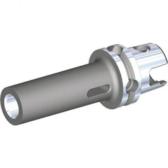 Kennametal - KM50 Outside Modular Connection, 2MT Inside Taper, KM to Morse Taper Adapter - 110mm Projection, 32mm Nose Diam - Exact Tooling