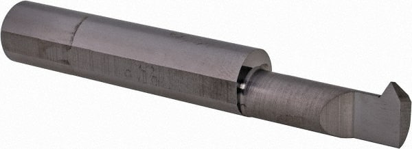 Scientific Cutting Tools - 3/4 Inch Cutting Depth, 8 to 32 TPI, 0.36 Inch Diameter, Internal Thread, Solid Carbide, Single Point Threading Bar - Exact Tooling