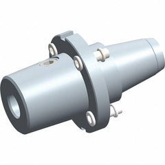 Exsys-Eppinger - PRECI-FLEX Straight Shank with Weldon Flat 5/8" Hole End Mill Holder/Adapter - 5/8" Nose Diam, 40mm Projection, Through Coolant - Exact Tooling