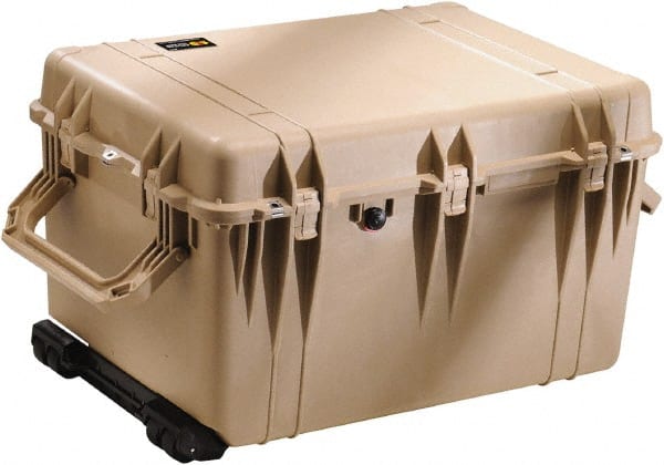Pelican Products, Inc. - 23" Wide x 19-31/64" High, Clamshell Hard Case - Tan, Polyethylene - Exact Tooling