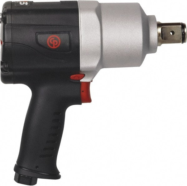 Chicago Pneumatic - 1" Drive, 7,000 RPM, 1,080 Ft/Lb Torque Impact Wrench - Pistol Grip Handle, 1,200 IPM, 31 CFM, 90 psi, 3/8" NPT Inlet - Exact Tooling