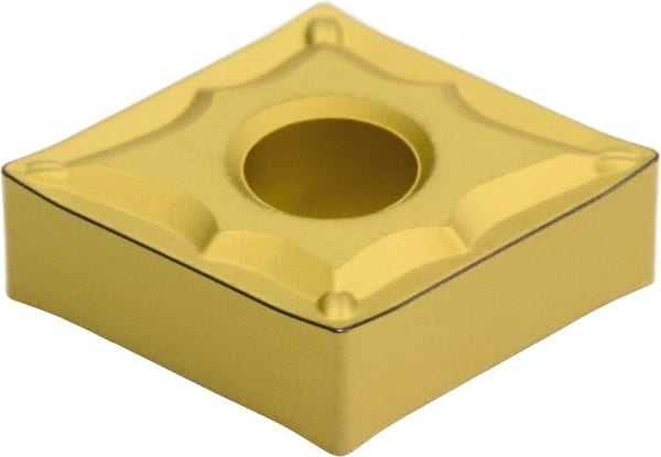 Sumitomo - CNMG432 ESU Grade AC830P Carbide Turning Insert - Al2O3 Finish, 80° Diamond, 1/2" Inscr Circle, 3/16" Thick, 1/32" Corner Radius - Exact Tooling