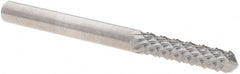 SGS Pro - Drill Point End, Diamond Pattern Router Bit - Exact Tooling