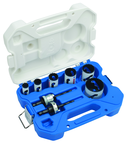 9 Pc. Refrigeration Hole Saw Kit - Exact Tooling