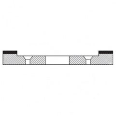 6X7/16X1-1/4" DMD WHL 6A2C PLAIN - Exact Tooling