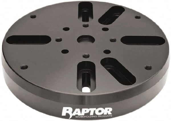 Raptor Workholding - 2" High x 11.9" Wide Vise Riser - For 4 & 5 Axis Workholding Systems - Exact Tooling