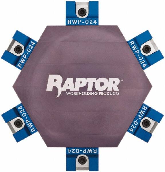 Raptor Workholding - 3/4" Jaw Width, 1-1/2" High Dovetail Vise - For Use with 4 & 5 Axis Workholding Systems - Exact Tooling