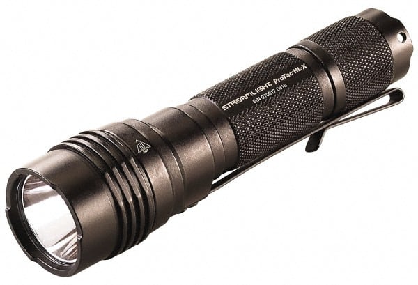 Streamlight - White LED Bulb, 1,000 Lumens, Industrial/Tactical Flashlight - Black Aluminum Body, 2 CR123A Lithium Batteries Included - Exact Tooling