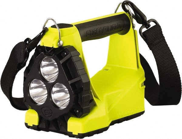 Streamlight - White, Blue LED Bulb, 1,200 Lumens, Spotlight/Lantern Flashlight - Yellow Polycarbonate Body, 1 3.7V Lithium-Ion Battery Included - Exact Tooling