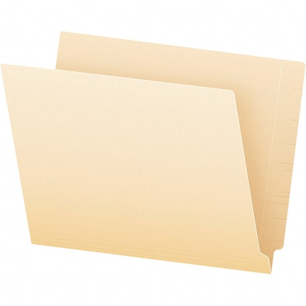 Pendaflex - 8-1/2 x 11", Letter Size, Manila, File Folders with End Tab - 11 Point Stock, Straight Tab Cut Location - Exact Tooling
