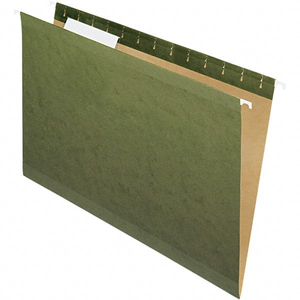 Pendaflex - 8-1/2 x 14", Legal, Standard Green, Hanging File Folder - 11 Point Stock, 1/3 Tab Cut Location - Exact Tooling
