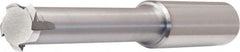 Vargus - 11 Min TPI, Internal Single Profile Thread Mill - 5/8" Noml Diam, 0.433" Cut Diam, 5/8" Shank Diam, 4 Flute, 1.969" Neck Length, 3.976" OAL, TiCN Finish - Exact Tooling