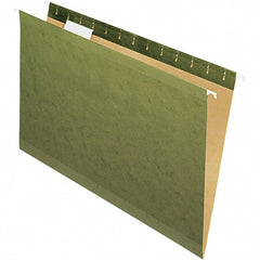 Pendaflex - 8-1/2 x 14", Legal, Standard Green, Hanging File Folder - 11 Point Stock, Straight Tab Cut Location - Exact Tooling