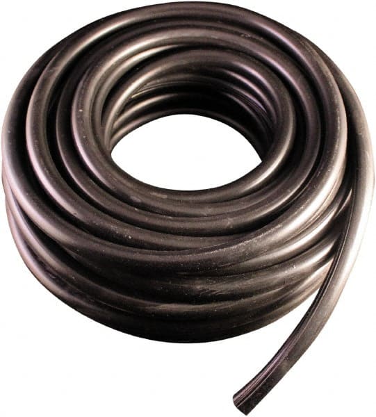Milton - 3/8" Diam x 300' Signal Bell Hose - Rubber, Black - Exact Tooling
