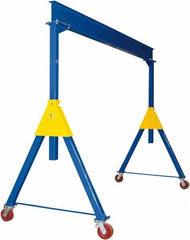 Vestil - 10,000 Lb Load Capacity, Steel Gantry Crane - 15' Span - Exact Tooling