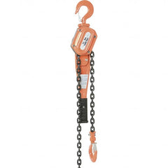 Vestil - 3,000 Lb Lifting Capacity, 5' Lift Height, Lever Hoist - Made from Chain - Exact Tooling