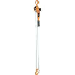 Vestil - 3,000 Lb Lifting Capacity, 10' Lift Height, Lever Hoist - Made from Chain - Exact Tooling