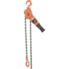 Vestil - 1,500 Lb Lifting Capacity, 20' Lift Height, Lever Hoist - Made from Chain - Exact Tooling