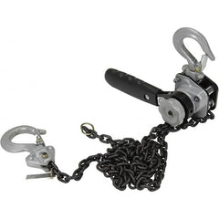 Vestil - 500 Lb Lifting Capacity, 5' Lift Height, Lever Hoist - Made from Chain - Exact Tooling