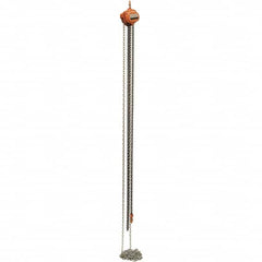 Vestil - 1,000 Lb Lifting Capacity, 20' Lift Height, Hand Hoist - Made from Chain - Exact Tooling