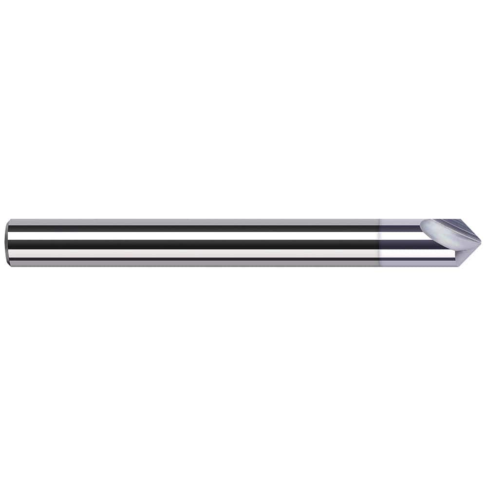 Harvey Tool - 90° 1/8" Diam 1-1/2" OAL Tip Radius Engraving Cutters - Exact Tooling