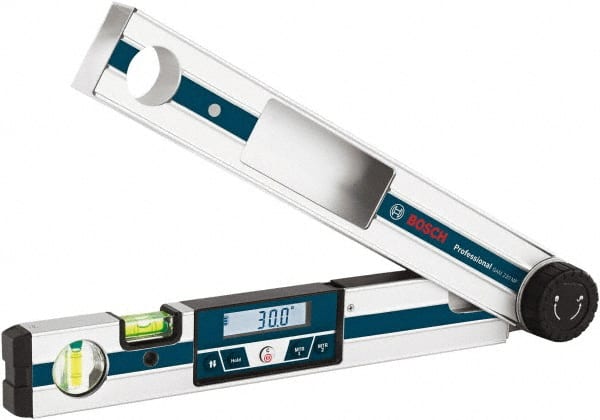 Bosch - Digital & Dial Protractors Style: Angle Measuring Range (Degrees): 220 - Exact Tooling