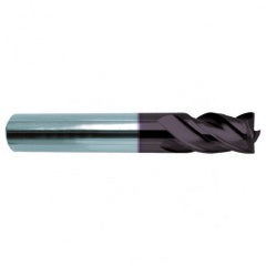 1/2" Dia. - 2-1/2" OAL - 4 FL Variable Helix Firex Carbide End Mill - Exact Tooling