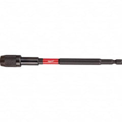 Milwaukee Tool - Power & Impact Screwdriver Bits & Holders; Bit Type: Impact Locking Bit Holder ; Hex Size (Inch): 1/4 ; Overall Length Range: 5" and Longer ; Drive Size (Inch): 1/4 ; Overall Length (Inch): 6 ; Nose Diameter (Inch): 1/4 - Exact Tooling