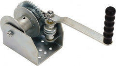 Vestil - 1,500 Lb Cable Limit Industrial Winch - Exact Tooling