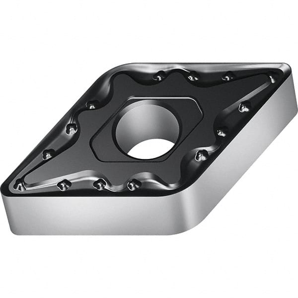 Walter - DNMG442 MM5 Grade WSM30S Carbide Turning Insert - TiALN/Al2O3 Finish, 55° Diamond, 1/2" Inscr Circle, 1/4" Thick, 0.031" Corner Radius - Exact Tooling