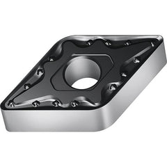 Walter - DNMG442 MM5 Grade WSM30S Carbide Turning Insert - TiALN/Al2O3 Finish, 55° Diamond, 1/2" Inscr Circle, 1/4" Thick, 0.031" Corner Radius - Exact Tooling