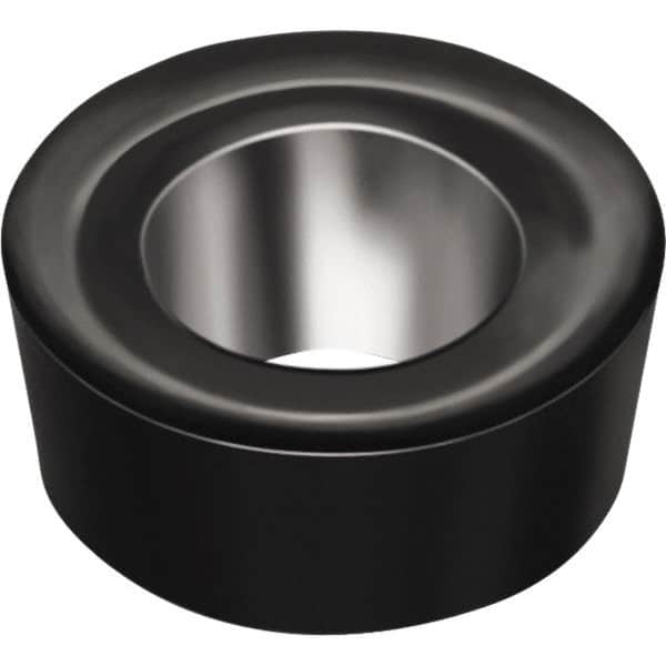 Walter - RCGT120400 MN2 Grade WNN10 Carbide Turning Insert - Proprietary Finish, 0° Round, 1/2" Inscr Circle, 3/16" Thick, 1/4" Corner Radius - Exact Tooling