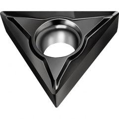 Walter - TCGT1.21.20.5 FN2 Grade WNN10 Carbide Turning Insert - Proprietary Finish, 60° Triangle, 5/32" Inscr Circle, 5/64" Thick, 0.008" Corner Radius - Exact Tooling